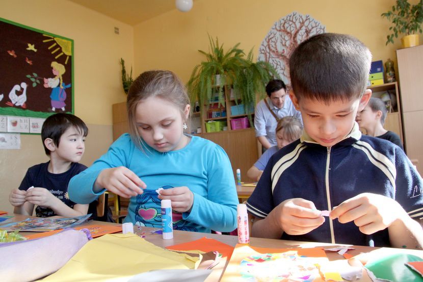 Szkoła jest jedyną taką placówką w Polsce, obecnie uczęszcza do niej 70 dzieci