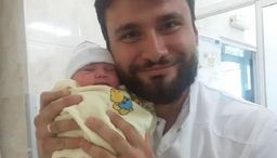 Tomasz Kołodziejczyk z córką Hanią