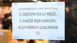 Zgodnie z obowiązującym przepisami zakrywanie ust i nosa na zakupach jest obowiązkowe
