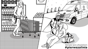 Robią plakaty by wesprzeć medyków. Ruszyła akcja „Nie boję się medyka”