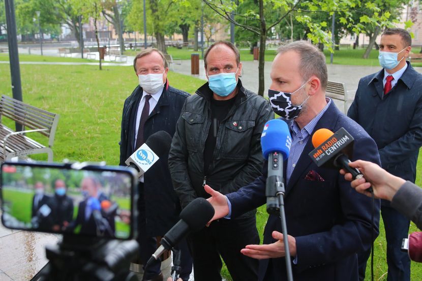 Jan Łopata, Paweł Kukiz, Krzysztof Hetman i Jarosław Sachajko