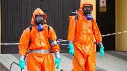 Dekontaminacja w DPS w Zamościu