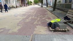 Ulica Dreszera jeszcze w trakcie remontu