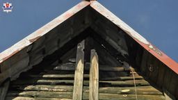 Pożar domku letniskowego w pow. łęczyńskim. Spłonęło całe poddasze