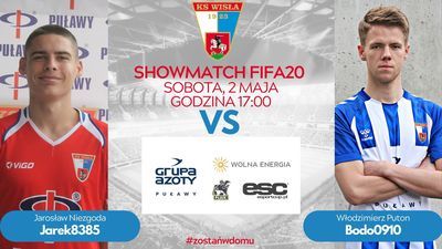 Wisła Puławy zaprasza na wirtualny mecz: Jarosław Niezgoda kontra Włodzimierz Puton