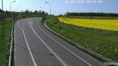 Tak wyglądał dojazd do Hrebennego w niedzielę rano