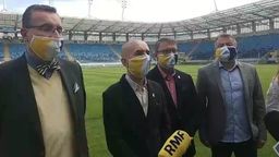 Konferencja prasowa zarządu i trenera Motoru Lublin