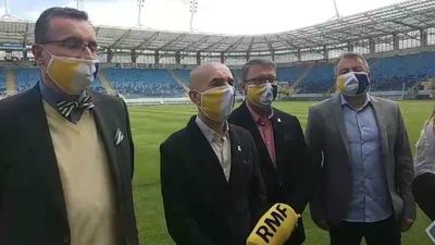 Konferencja prasowa zarządu i trenera Motoru Lublin