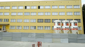 Budynek administracyjno-sztabowy dowództwa 19. Brygady przy Herberta jest w remoncie