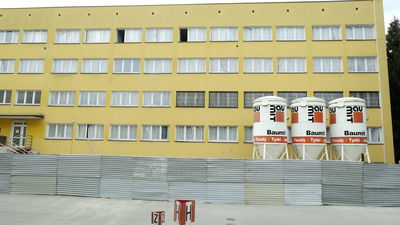 Budynek administracyjno-sztabowy dowództwa 19. Brygady przy Herberta jest w remoncie