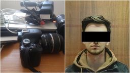 Zamawiał sprzęt przez internet, a potem odbierał go przebrany za kuriera. Chciał uniknąć płacenia