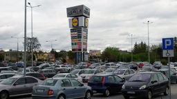 Parking przed Galerią Chełmską