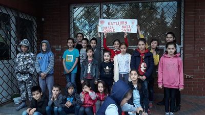 Walczą o szkołę w Berezówce. Marina Hulia przekazała swoją nagrodę im. Ireny Sendlerowej 