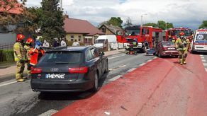 W miejscu wypadku są spore utrudnienia. 