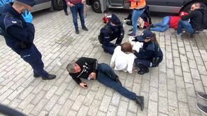 Lubelscy przedsiębiorcy na proteście w Warszawie. "Tylko w ten sposób rządzący dowiedzą się, że tarcze które miały nas obronić nie działają"