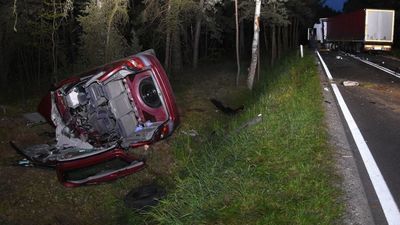 Tragiczny weekend na drogach powiatu bialskiego. W wypadkach zginęły dwie osoby