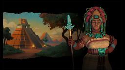 Pani Szóste Niebo, przywódczyni Majów w dodatku Maya & Gran Colombia Pack do gry Civilization VI