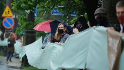 "W obronie lip na Lipowej!" Protest przeciwko wycince drzew w centrum Lublina