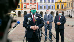 19 maja 2020 Jacek Sasin w Zamościu