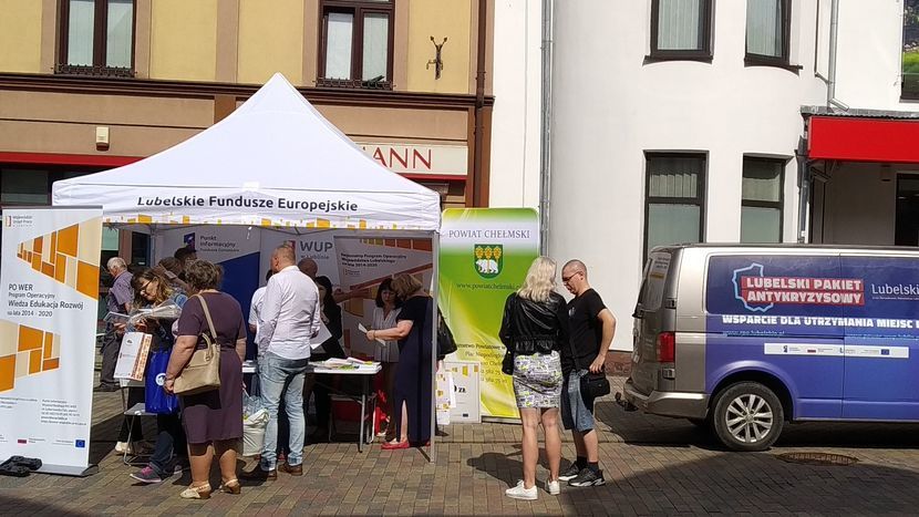 Dwie godziny spędził we czwartek w Chełmie tarczobus