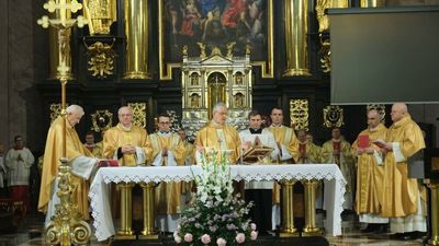 Świętowali 50-lecie kapłaństwa. Wśród złotych jubilatów jest bp Mieczysław Cisło