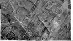 Zdjęcie lotnicze Górek Czechowskie w 1944 roku