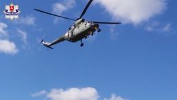 Szczęśliwy finał poszukiwań 37-latka. W akcji brał udział m.in. policyjny helikopter i dron