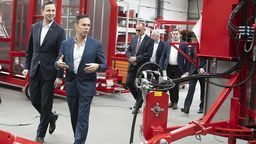 Wybory prezydenckie 2020. Szef PSL odwiedził producenta maszyn rolniczych koło Lublina [zdjęcia]