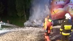 Wypadek na obwodnicy Lubartowa