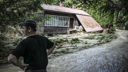 Katastrofalne skutki powodzi na Podkarpaciu
