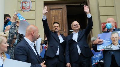 Rafał Trzaskowski w Lublinie. "Jeszcze nigdy nie było takiej mobilizacji, energii i dumy" [zdjęcia]