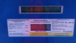 W Okunince ustawionych jest 13 parkomatów.