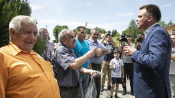 Wybory 2020. Szymon Hołownia w Godziszowie. „Możecie głosować, na kogo chcecie”