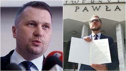 Na zdjęciu: Przemysław Czarnek (z lewej) i Michał Krawczyk