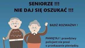 Policjanci apelują do seniorów o wzmożoną czujność w przypadku podejrzanych telefonów