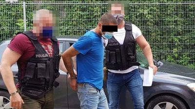 Zatrzymany mężczyzna. 