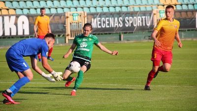 Górnik Łęczna po zaciętym meczu pokonał Znicz Pruszków 1:0