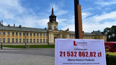 Radzyń Podlaski: Pałac Potockich z wielką dotacją. Rząd chce tu stworzyć Muzeum Sarmacji 