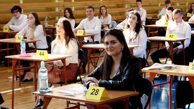 Maturzyści z ZSO nr 2 w Puławach