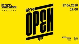 Wystawa "We're Open" w Brain Damage Gallery