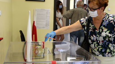 Wybory prezydenckie 2020. Głosowanie w Puławach