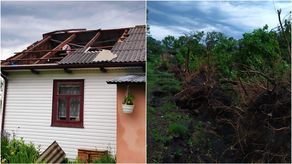 Duże straty po wieczornych i nocnych burzach w woj. lubelskim [zdjęcia]