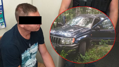 Ukradł samochód, żeby zaimponować znajomej. Znad jeziora trafił prosto do policyjnej celi