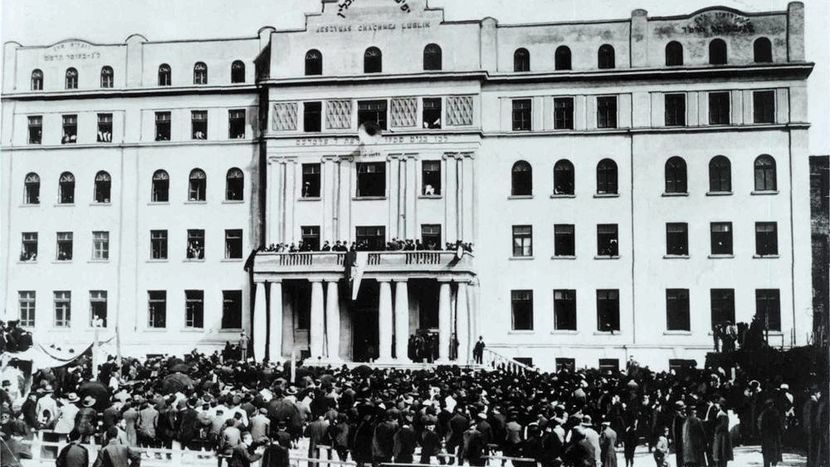 24 czerwca 1930. Uroczyste otwarcie Jesziwy