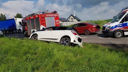 Wilkołaz Pierwszy: Wypadek na drodze krajowej nr 19