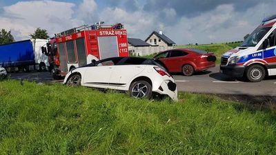 Wilkołaz Pierwszy: Wypadek na drodze krajowej nr 19