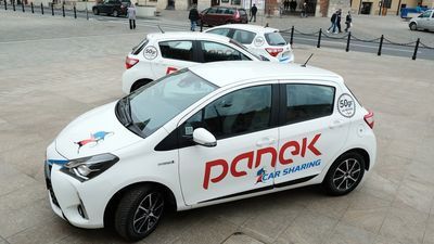 Wycofaniem się z Lublina grozi firma Panek obsługująca system wypożyczania samochodów na minuty