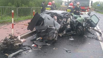 Koszmarny wypadek w Łęcznej. Nie żyje młoda kobieta