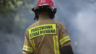 Pożar domu w gminie Biała Podlaska. W środku znaleziono zwłoki mężczyzny