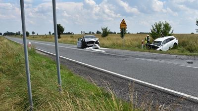 Wypadek w okolicach Sobieszyna